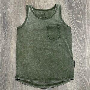 Little Bipsy Green Tank Top with Pocket